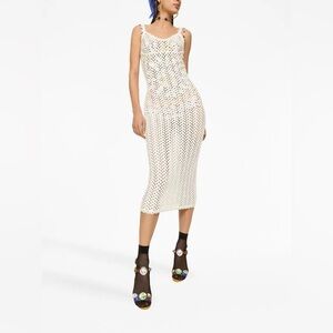 Dolce & Gabbana
crochet-knit midi dress
